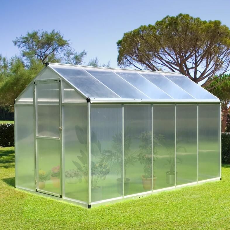 10' L x 6' W Walk-In Polycarbonate Greenhouse
