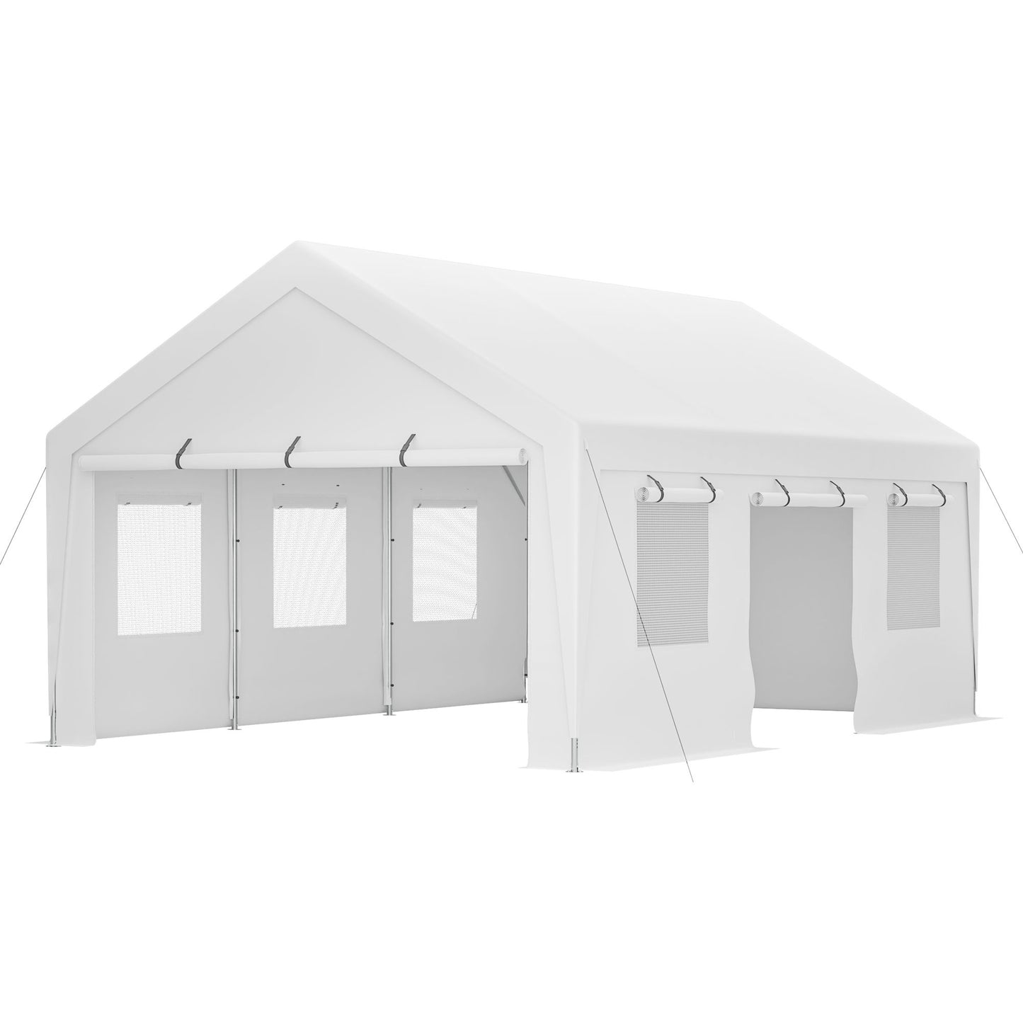 13‘ x20’ Extra-Large Heavy Duty Carport Tent with Removable Sidewalls