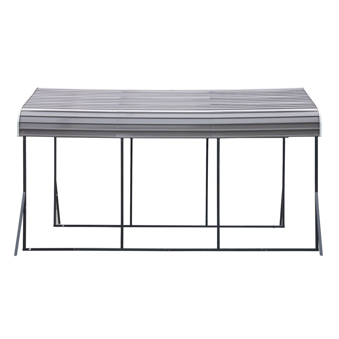 15' x 12' Metal Carport Outdoor Heavy Duty for Backyard
