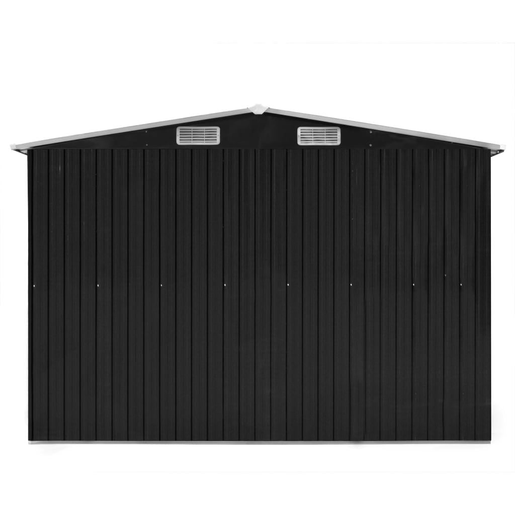 16' x 8.5' Large Outdoor Metal Storage Shed - Durable & Weather-Resistant