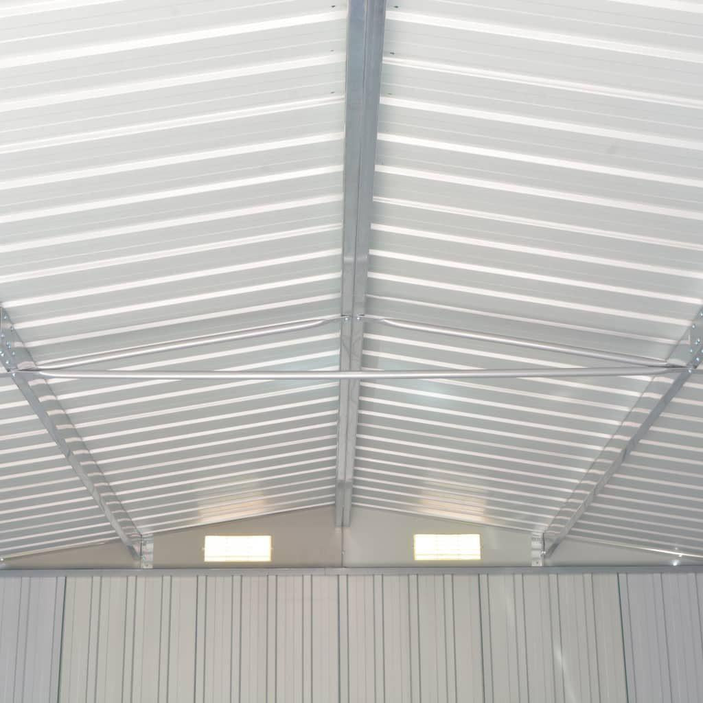 16' x 8.5' Large Outdoor Metal Storage Shed - Durable & Weather-Resistant