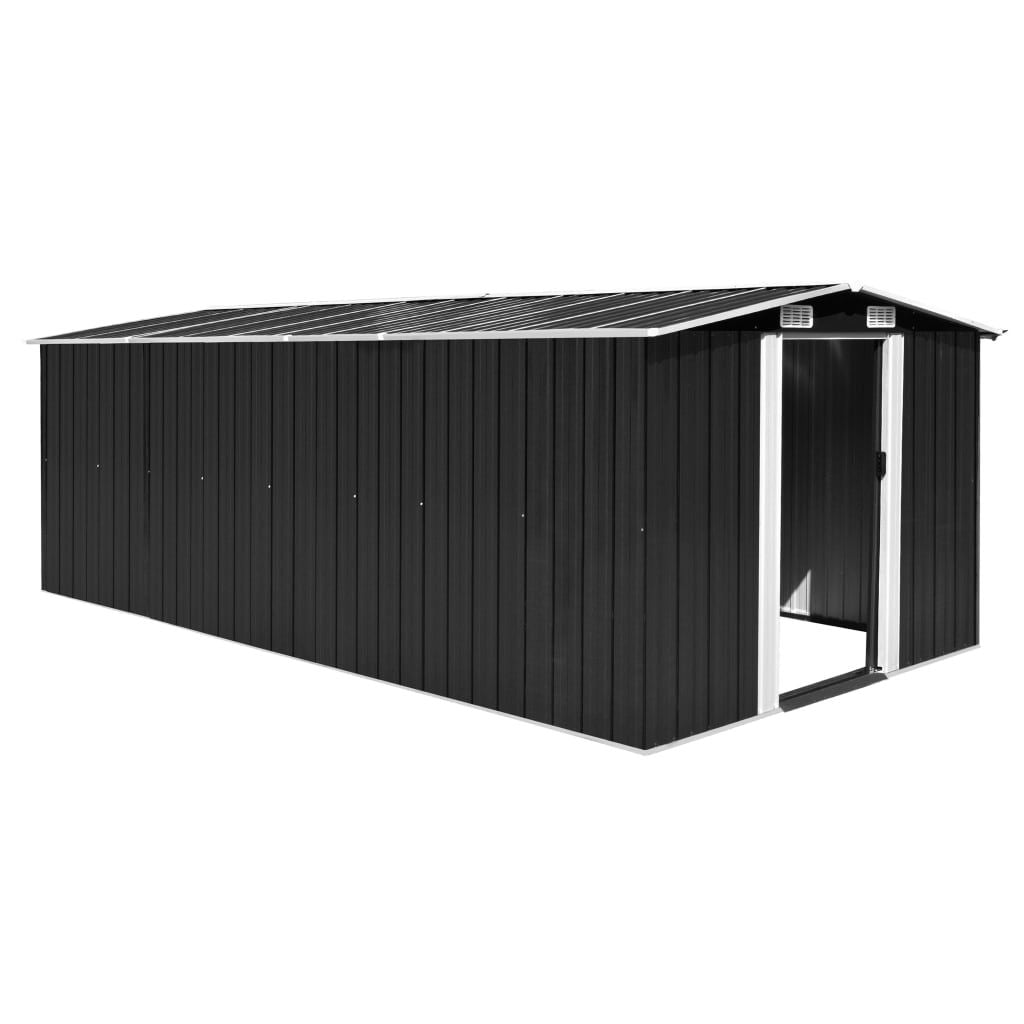 16' x 8.5' Large Outdoor Metal Storage Shed - Durable & Weather-Resistant
