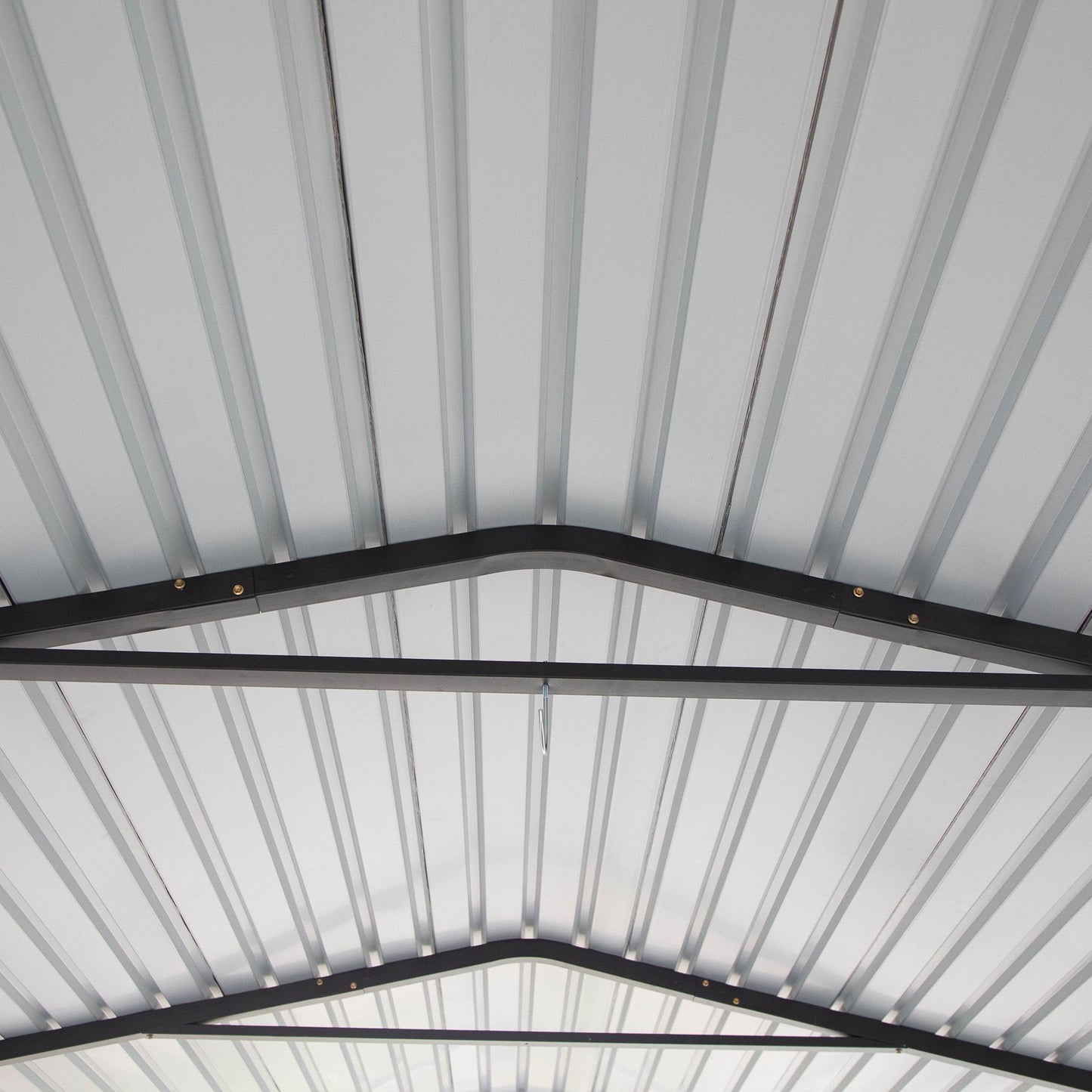 19.5' x 15' Heavy Duty Outdoor Carport, Black, for Backyard Shelter