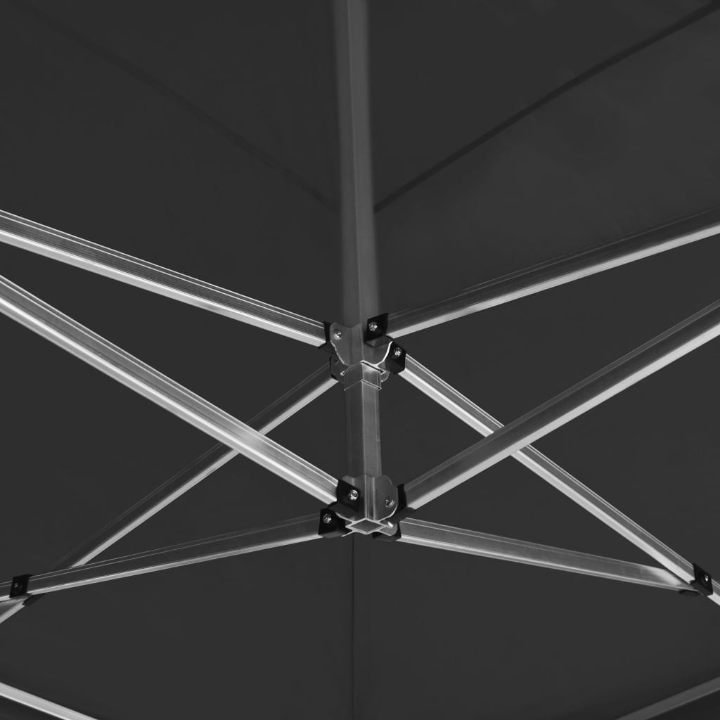 20'x10' Professional Folding Party Tent with Walls Aluminum, Anthracite