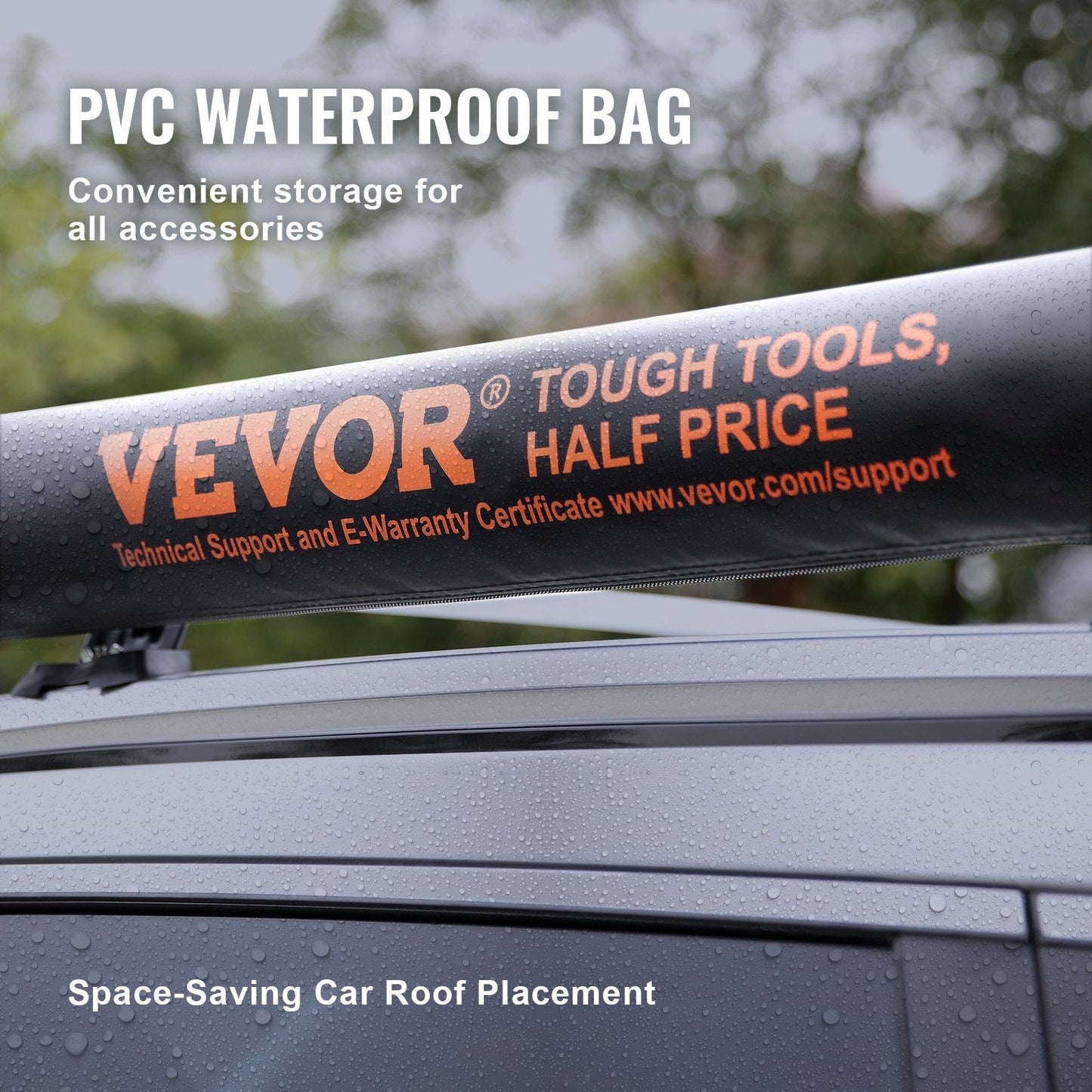270° Vehicle Awning, 8.2ft Height, UV & Waterproof Car Awning