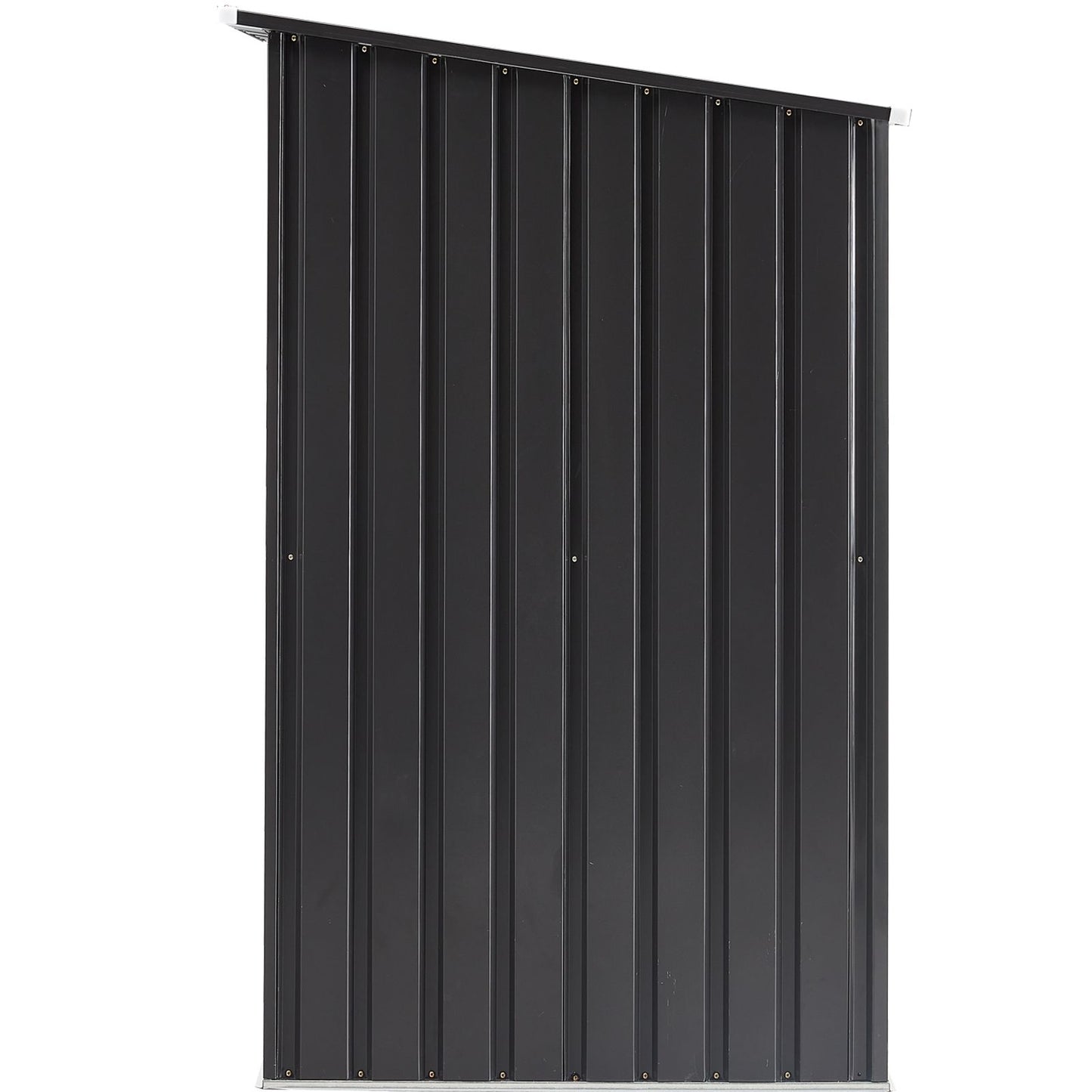 3' x 3' Metal Storage Shed with Sloped Roof & Lockable Door