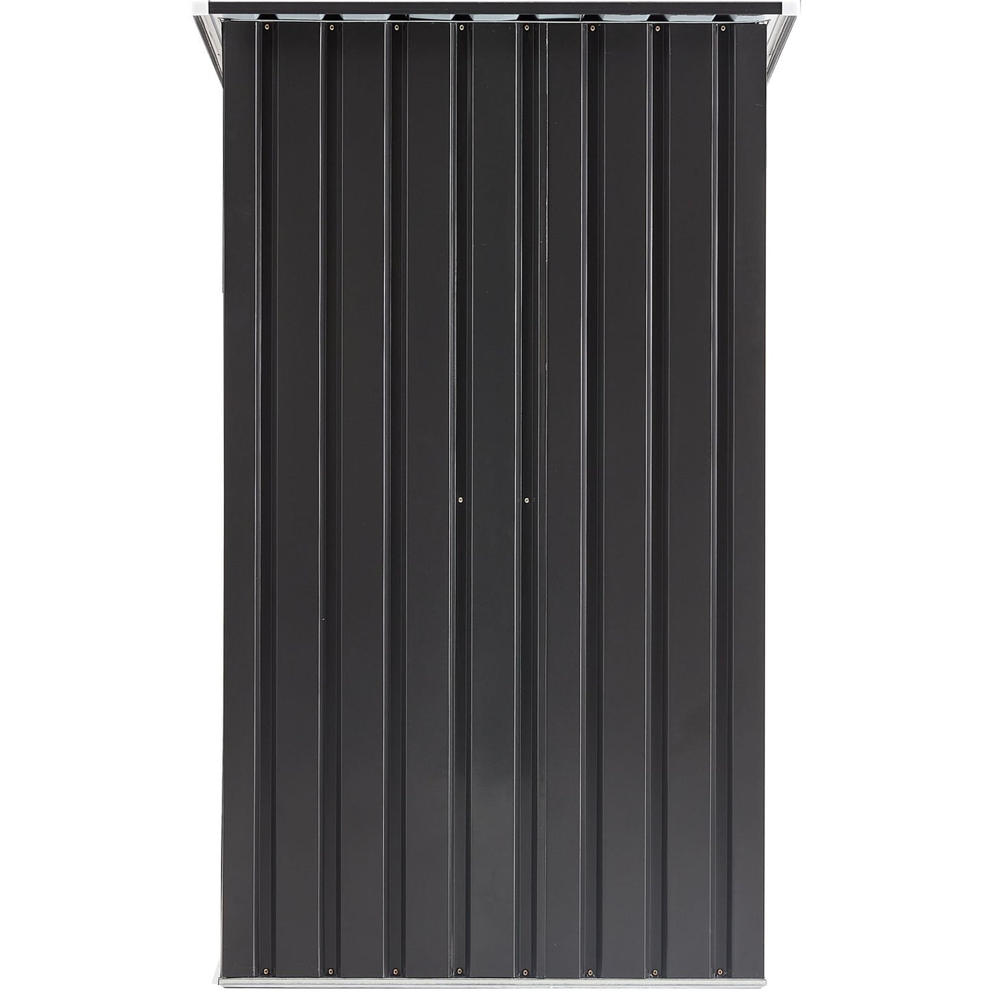 3' x 3' Metal Storage Shed with Sloped Roof & Lockable Door