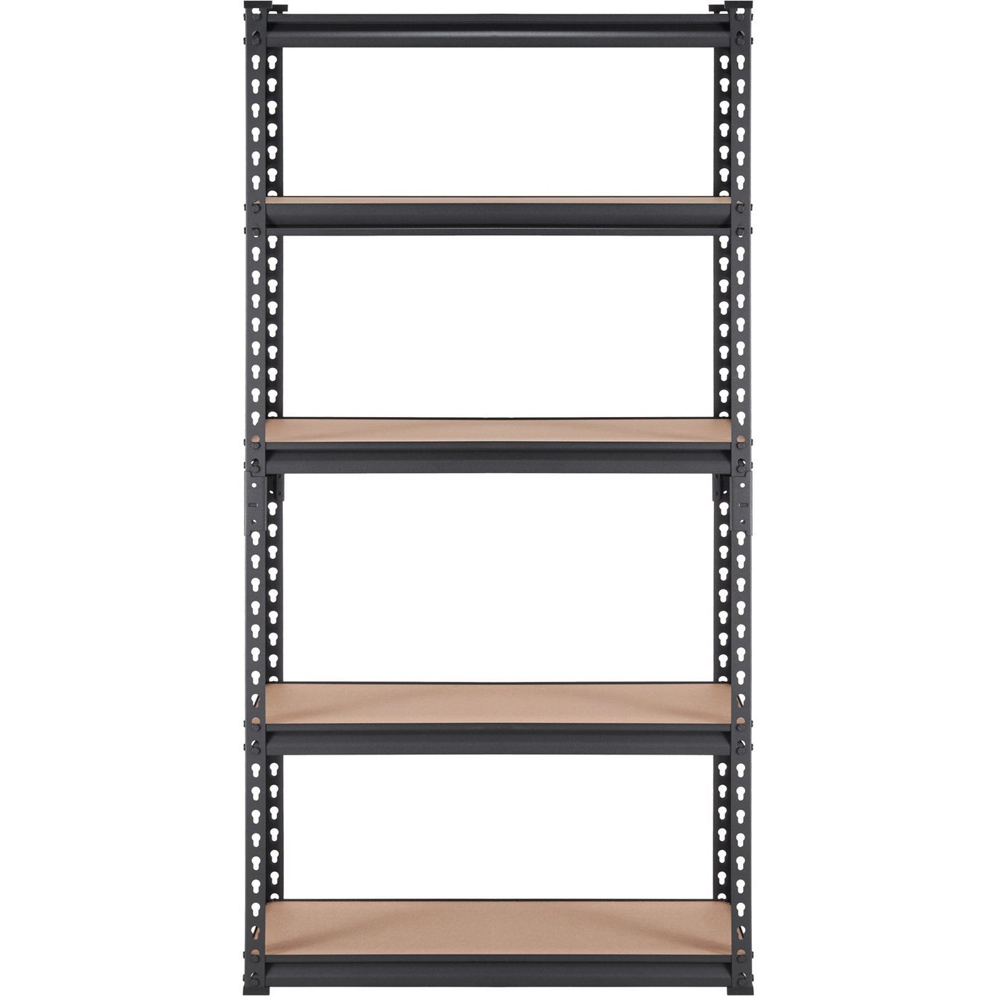 5-Tier Storage Shelving Unit Adjustable, 2000 lbs Capacity, Heavy Duty Garage Shelves, Metal Organizer Utility Rack