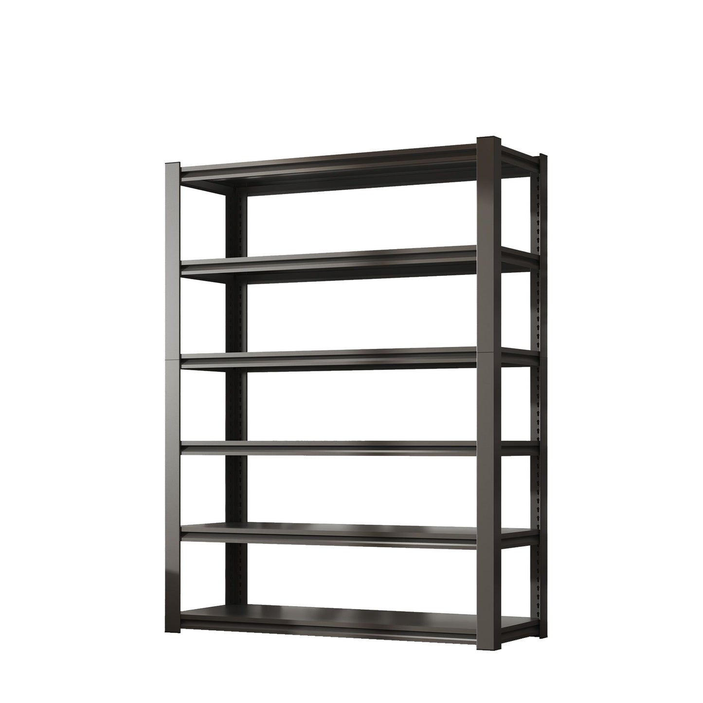 6-Tier Adjustable Shelving Unit, 2400 lbs Capacity, Metal Organizer Rack