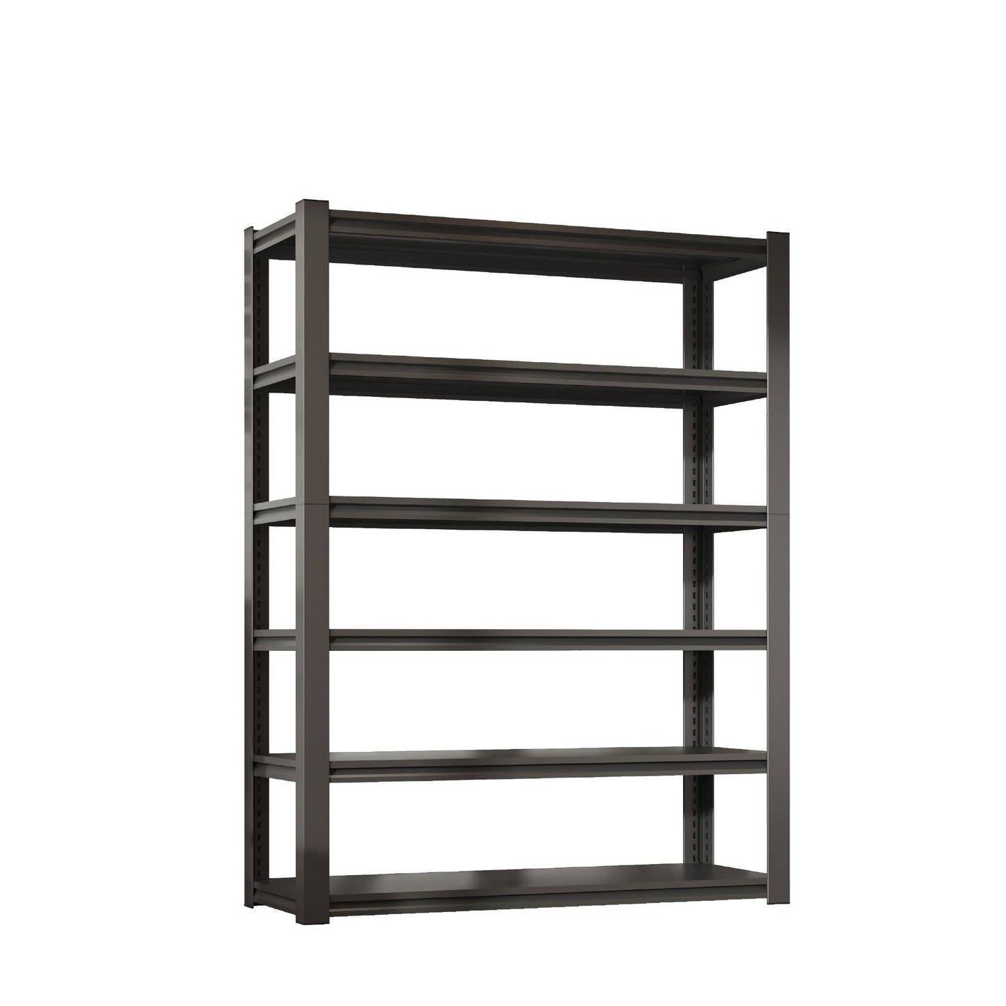 6-Tier Adjustable Shelving Unit, 2400 lbs Capacity, Metal Organizer Rack