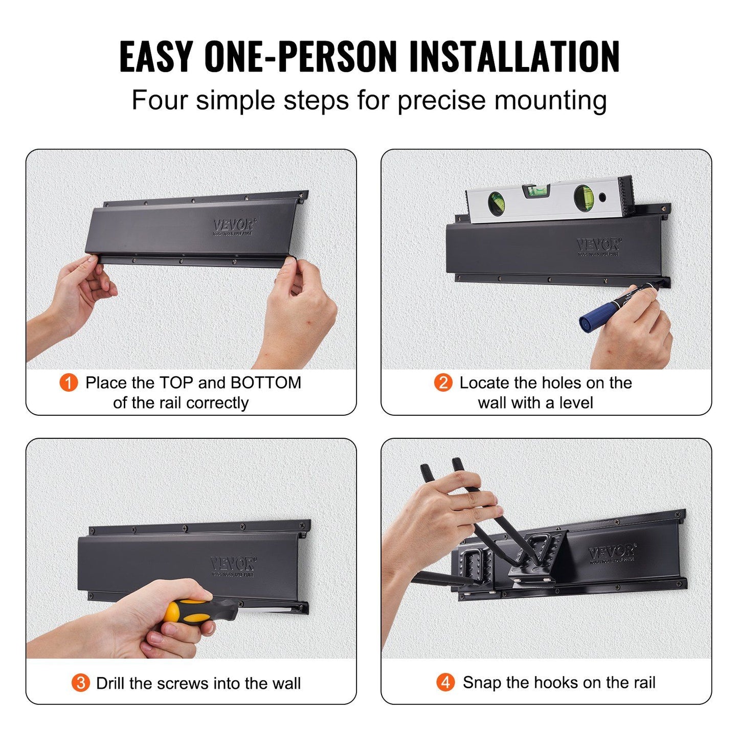 600 lbs Wall-Mounted Tool Organizer
