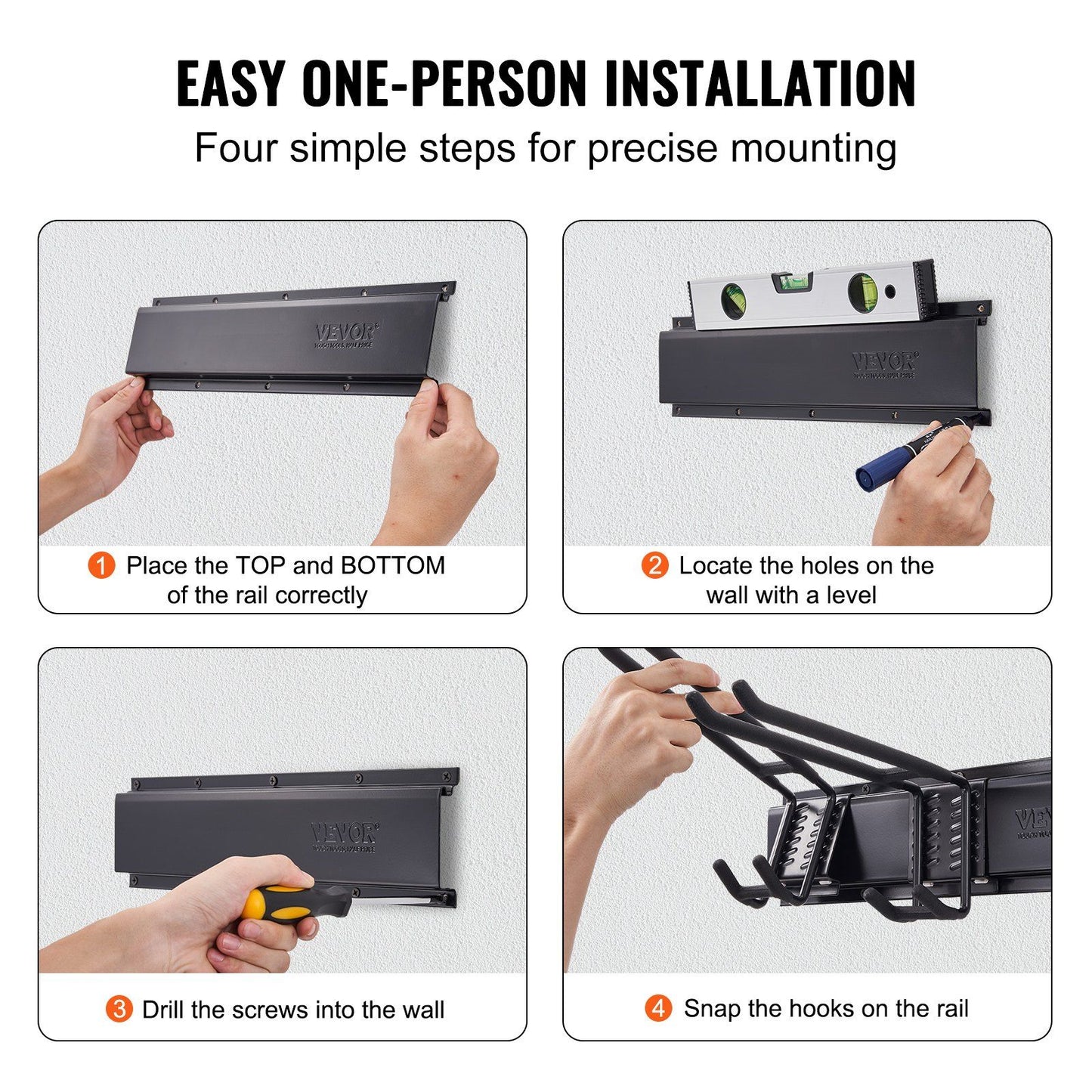 800 lbs Wall-Mounted Tool Organizer