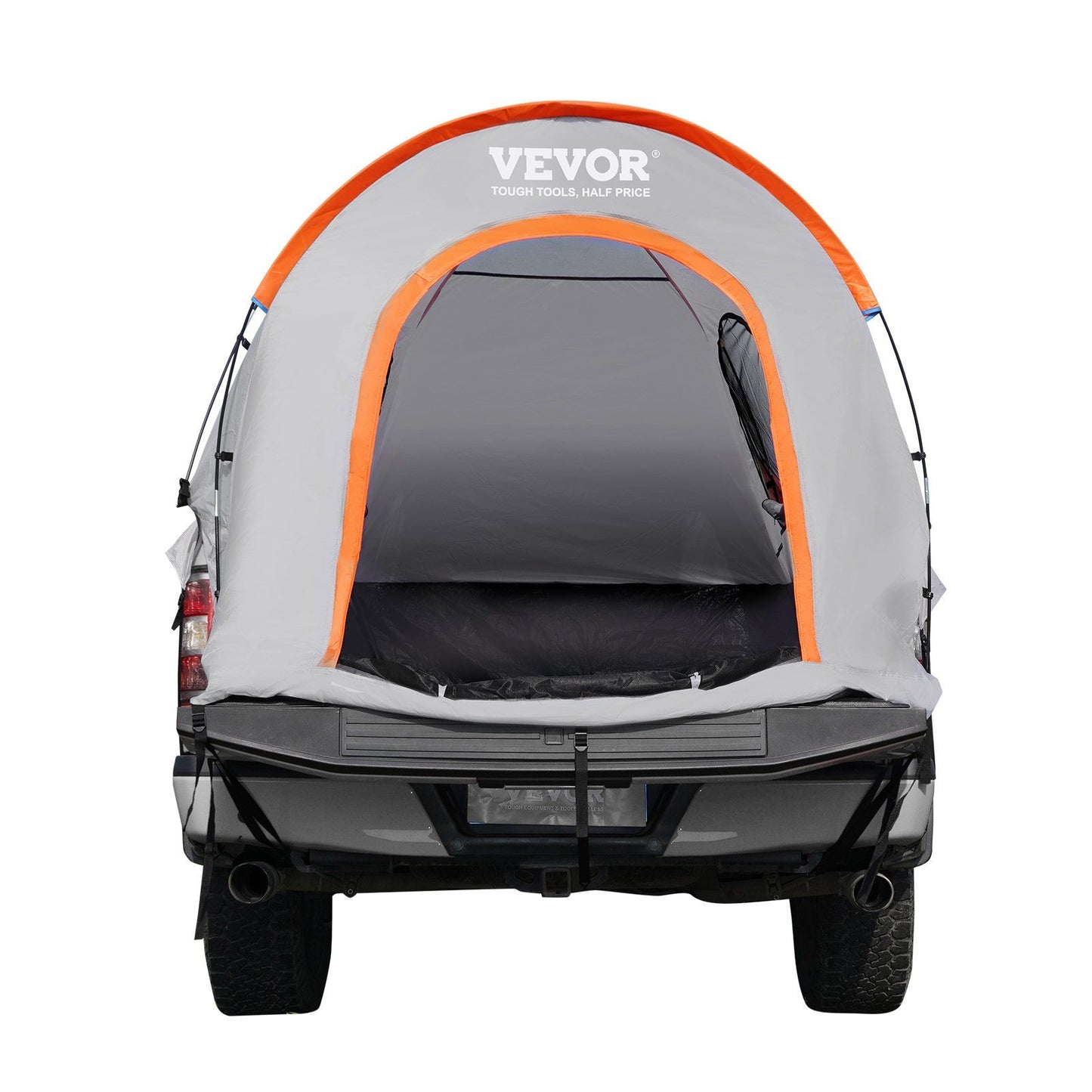 Pickup Truck Tent, Waterproof & Bug-Proof, Fits 6.4-6.7ft Beds, Heavy-Duty with Family Space