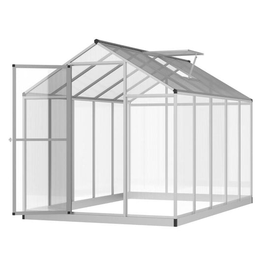 10' L x 6' W Walk-In Polycarbonate Greenhouse