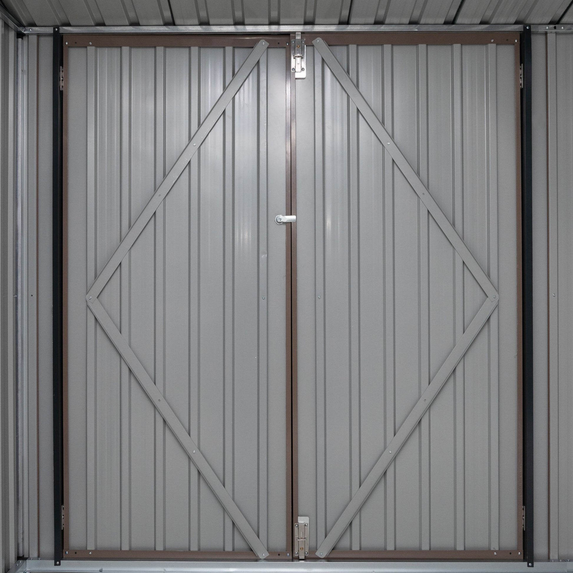 10' x 10' Outdoor Metal Garden Shed - Durable & Spacious