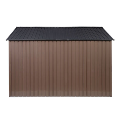 10' x 10' Outdoor Metal Garden Shed - Durable & Spacious