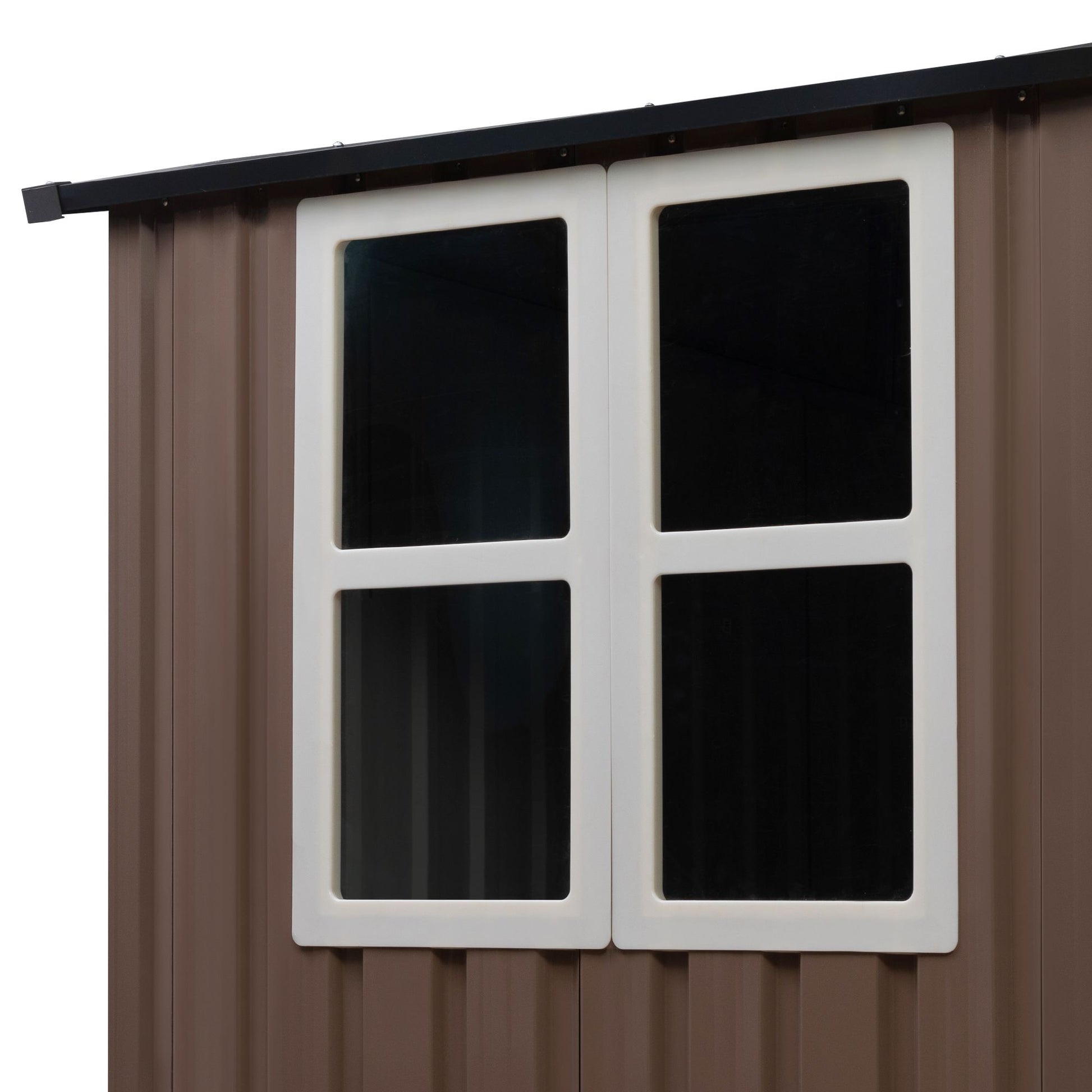10' x 10' Outdoor Metal Garden Shed - Durable & Spacious
