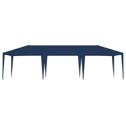 13.1' x 29.5' Blue Party Tent, UV & Water-Resistant Outdoor Garden Gazebo