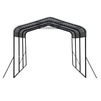 15' x 12' Metal Carport Outdoor Heavy Duty for Backyard