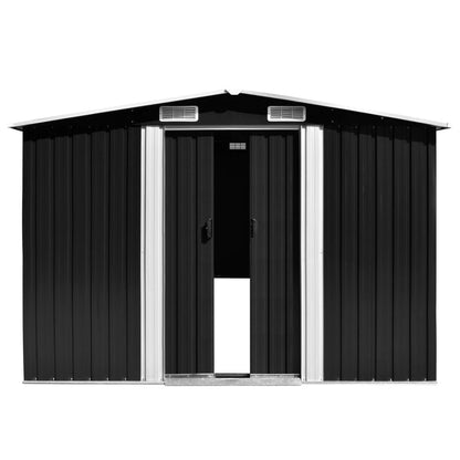 16' x 8.5' Large Outdoor Metal Storage Shed - Durable & Weather-Resistant