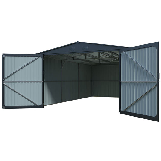 20' x 13' Outdoor Storage Shed, Spacious Walk-In Design