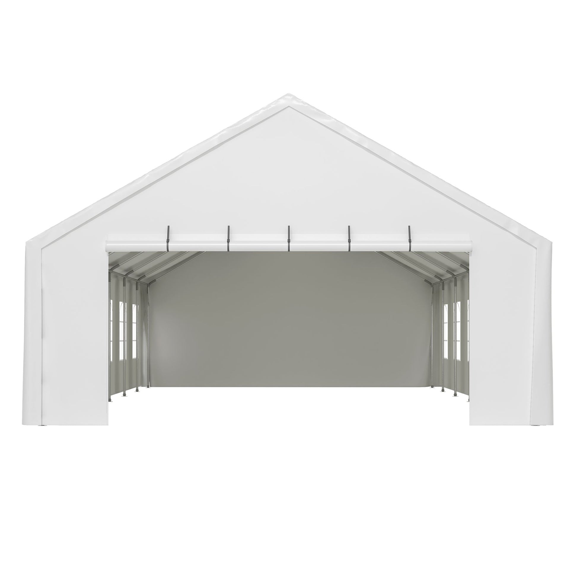 20' x 40' Heavy Duty Party Tent with Removable Sidewalls & Zippered Doors, Outdoor Canopy for Weddings, Events, Camping, and Garden Parties with 3 Carry Bags