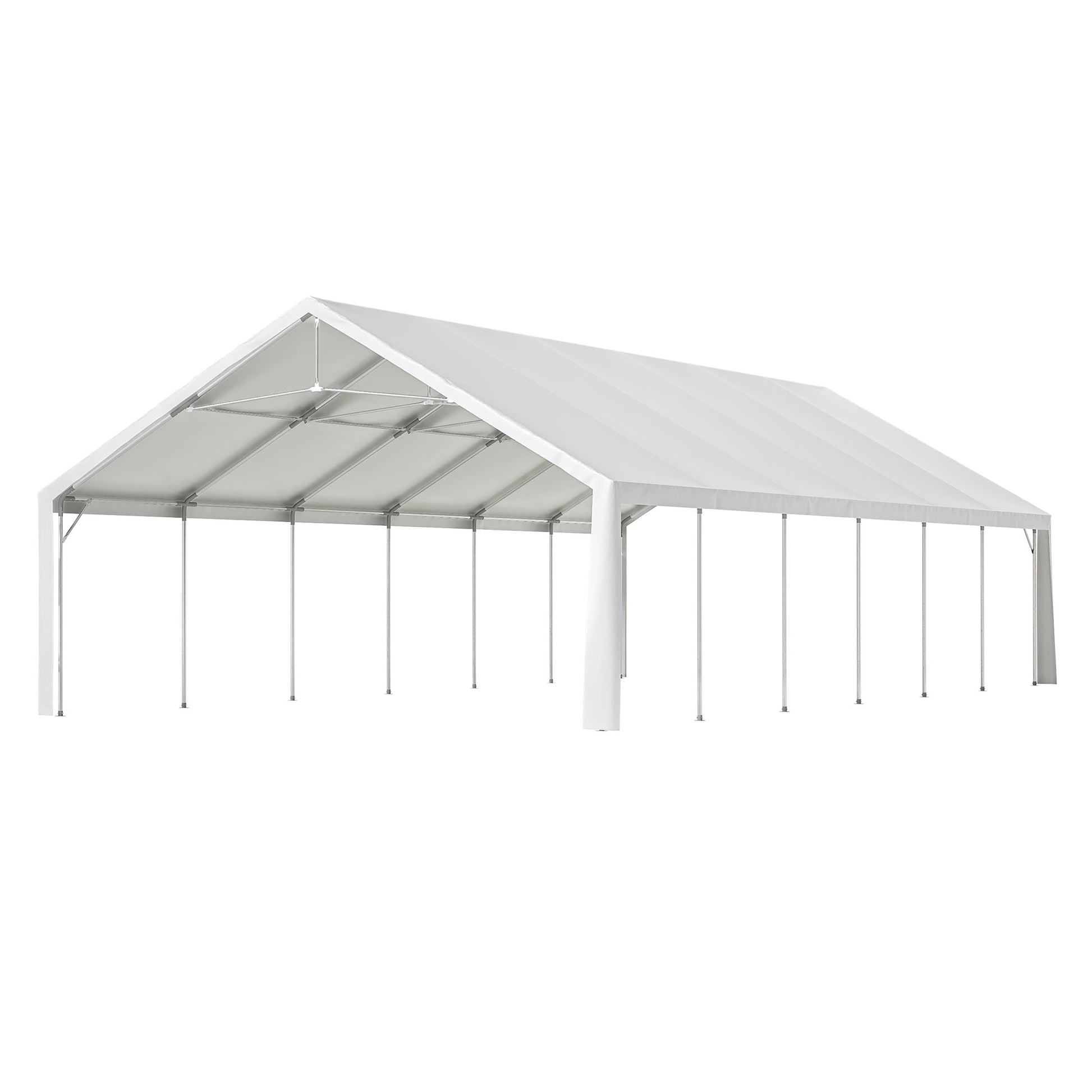 20' x 40' Heavy Duty Party Tent with Removable Sidewalls & Zippered Doors, Outdoor Canopy for Weddings, Events, Camping, and Garden Parties with 3 Carry Bags