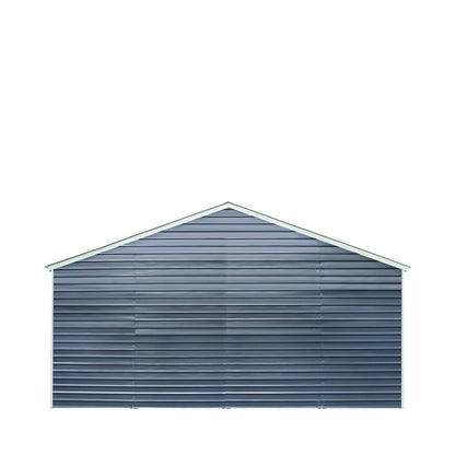 26’ x 40’ Metal Garage Shed, 9’ High Double Front Doors, 14’ Peak, 1040 Sq-Ft TMG-MS2640-4