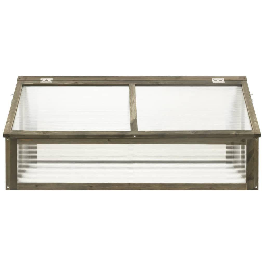 4' x 2.5' Wooden Greenhouse, Weather-Resistant Firwood Frame