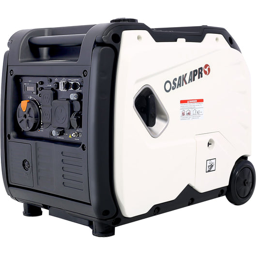 4500W Gasoline Inverter Generator with Eco Mode and Electric Start