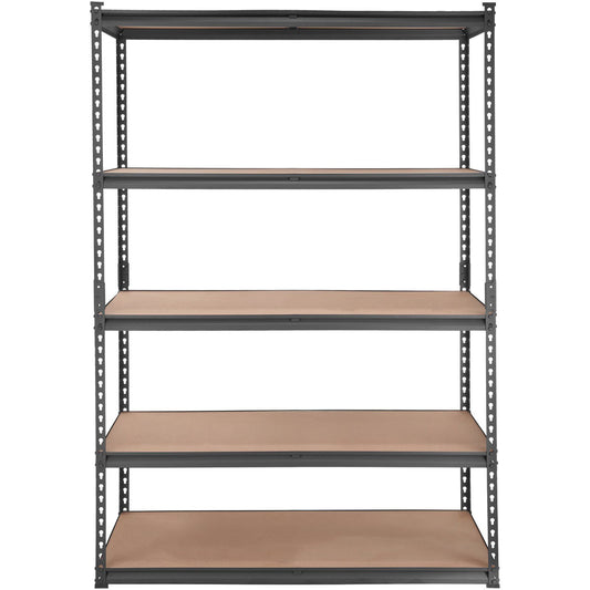 5-Tier Adjustable Heavy Duty Shelving Unit, 2000 lbs Capacity, Metal Organizer Rack