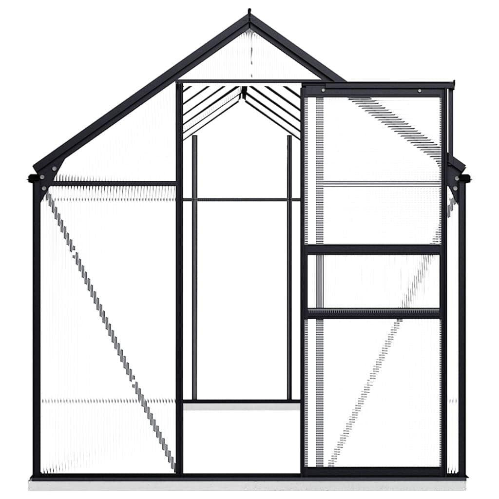 6' x 12' Greenhouse, UV-Resistant & Sturdy Frame, with base frame