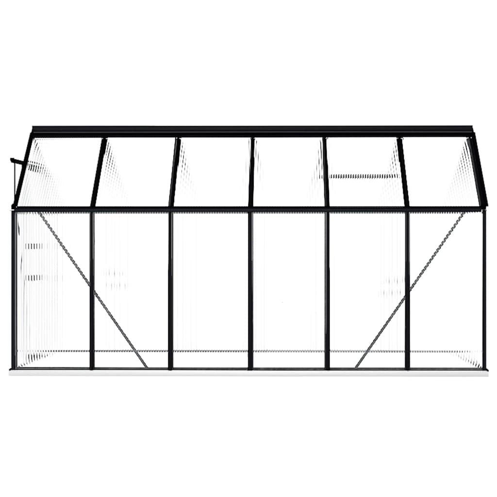 6' x 12' Greenhouse, UV-Resistant & Sturdy Frame, with base frame