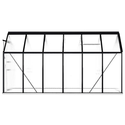 6' x 12' Greenhouse, UV-Resistant & Sturdy Frame, with base frame