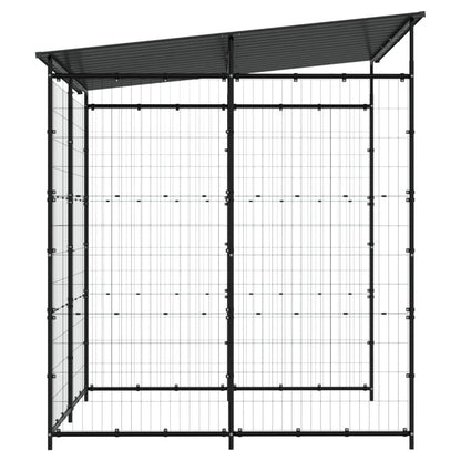6' x 6' Metal Bike Shelter, Rust-Resistant & Powder-Coated Steel Frame