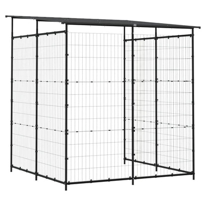 6' x 6' Metal Bike Shelter, Rust-Resistant & Powder-Coated Steel Frame