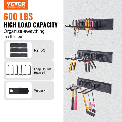 600 lbs Wall-Mounted Tool Organizer