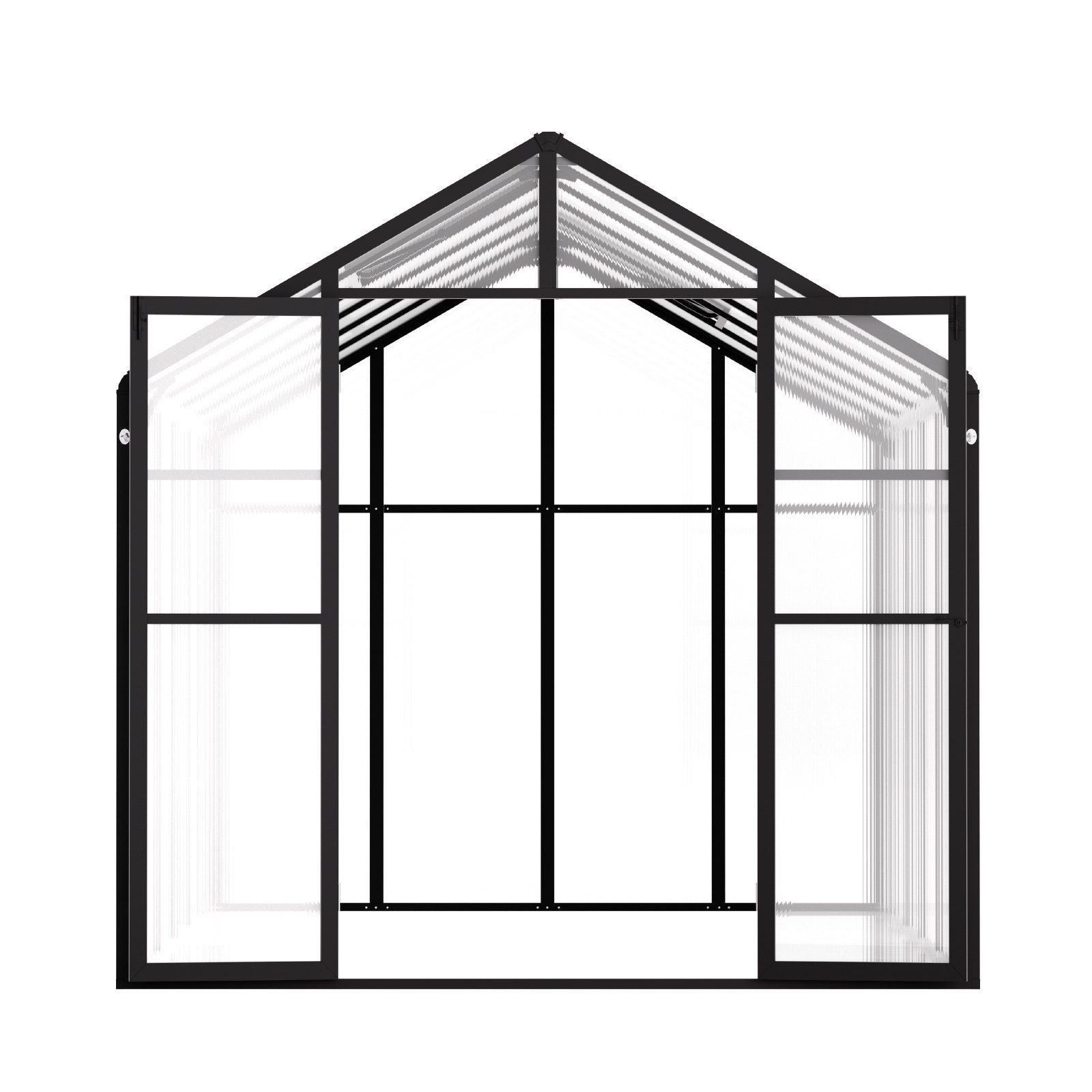 8' x 11' Greenhouse, Sturdy & Weatherproof Design