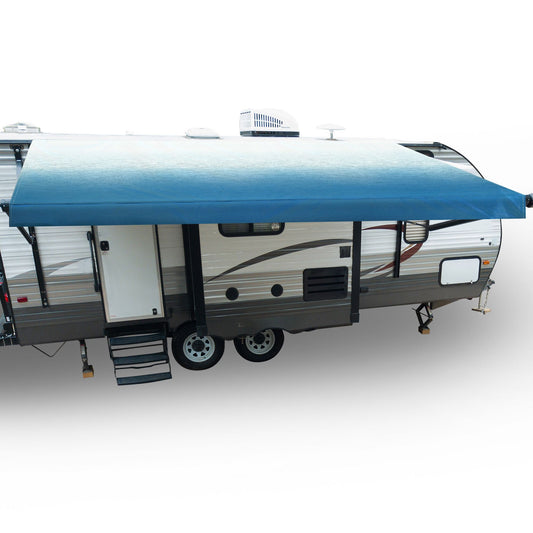 8' x 15' RV Awning Replacement Fabric, UV Protection & Water-Resistant