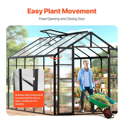 8' x 9.5' Greenhouse, Durable & UV-Protected Design