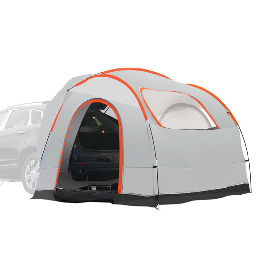 8'x 8' SUV Camping Tent - Waterproof, 6-8 Person, Rain Layer & Carry Bag
