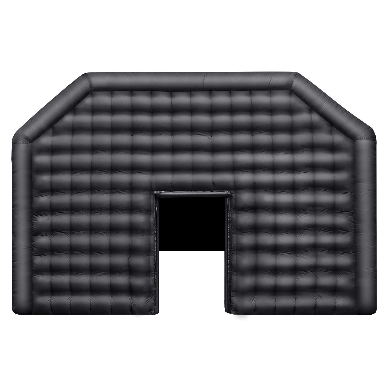 BO Supplies 29.5' x 19.7' x 13.1' Inflatable Nightclub Party Tent, Black, Ideal for Outdoor Events